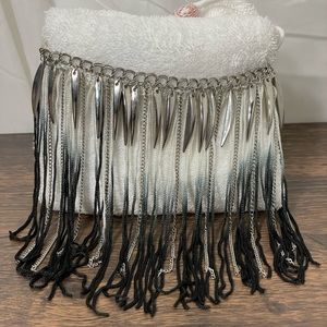 BKE Ombré Fringe Choker Necklace